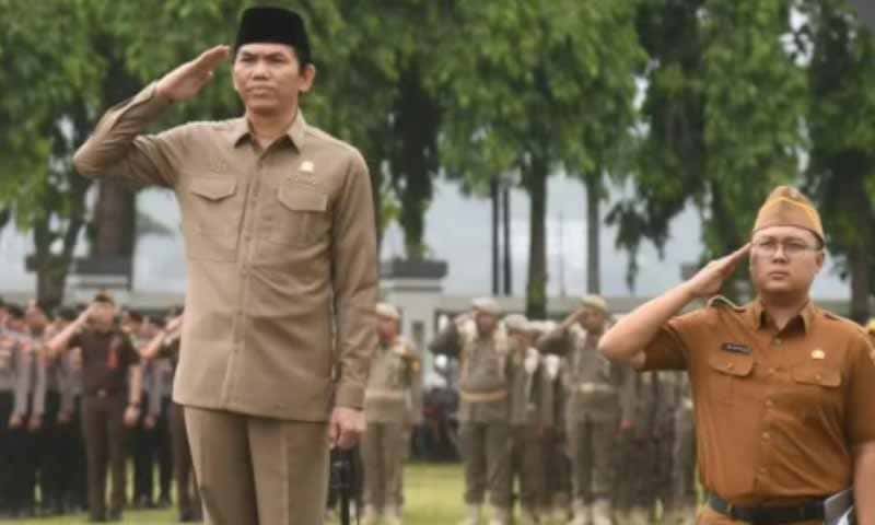 Apel Mingguan di Lapangan Korpri Kantor Gubernur | Foto: Ist.