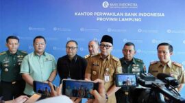 High Level Meeting (HLM) Tim Pengendali Inflasi Daerah (TPID) di Kantor Perwakilan Bank Indonesia Provinsi Lampung, Selasa (10/2/2026) | Foto: Ist.