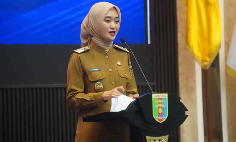 Wakil Gubernur Lampung, Jihan Nurlela | Foto: Ist.