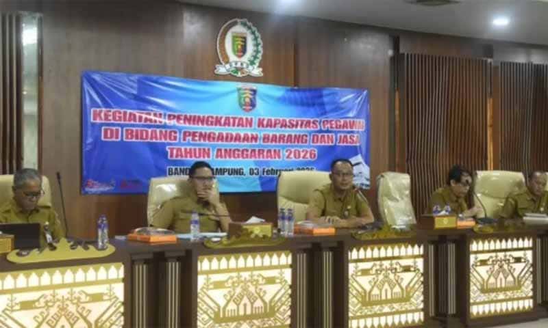 Kegiatan Peningkatan Kapasitas ASN Sekretariat DPRD Lampung dalam Pengadaan Barang dan Jasa Tahun Anggaran 2026 | Foto: Ist.