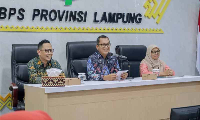 Kepala BPS Provinsi Lampung, Ahmad Riswan Nasution | Foto: Ist.