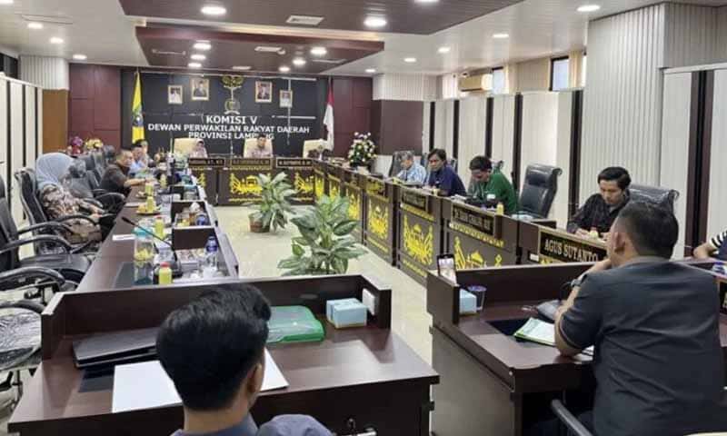 Komisi V DPRD Provinsi Lampung | Foto: Ist.