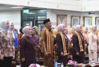 Pelantikan Pengurus BKOW  Provinsi Lampung masa bakti 2025–2030 | Foto: Ist.