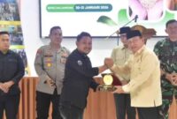 Pengukuhan Pengurus Kelompok Kontak Tani Nelayan Andalan (KTNA) Provinsi Lampung | Foto: Ist.