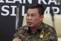 Ketua Komisi V DPRD Lampung, Yanuar Irawan saat menerima audiensi Lampung Anti LGBT, Rabu (7/1/2026). | Foto: Ist.
