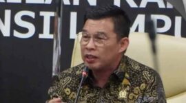 Ketua Komisi V DPRD Lampung, Yanuar Irawan saat menerima audiensi Lampung Anti LGBT, Rabu (7/1/2026). | Foto: Ist.