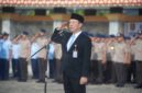 Upacara ziarah dalam rangka peringatan Hari Jadi ke-62 Provinsi Lampung Tahun 2026 di Taman Makam Pahlawan | Foto: Ist.