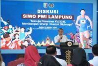 Diskusi SIWO PWI Lampung | Foto: Ist.