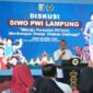 Diskusi SIWO PWI Lampung | Foto: Ist.