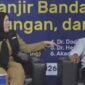 Emosi Wali Kota Bandar Lampung Eva Dwiana dalam acara FGD, tak terima dikritik | Foto: Ist.