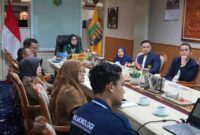 Wakil Gubernur Lampung Jihan Nurlela menerima audiensi Persatuan Dokter Paru Indonesia (PDPI) Cabang Lampung | Foto: Ist.