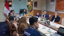 Wakil Gubernur Lampung Jihan Nurlela menerima audiensi Persatuan Dokter Paru Indonesia (PDPI) Cabang Lampung | Foto: Ist.