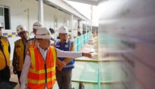 Sekretaris Daerah Provinsi Lampung, Marindo Kurniawan, meninjau langsung kesiapan fasilitas pendukung Program Strategis Nasional (PSN) di kawasan Kota Baru | Foto: Ist.