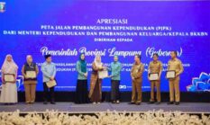 Lampung Raih Apresiasi Nasional atas Penyusunan Peta Jalan Pembangunan Kependudukan 2025