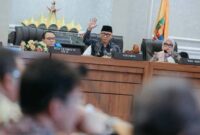 Gubernur Rahmat Mirzani Djausal menerima kunjungan kerja reses Komisi VII DPR RI | Foto: Ist.