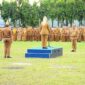 Apel Mingguan Pemerintah Provinsi Lampung di Lapangan Korpri | Foto: Ist.