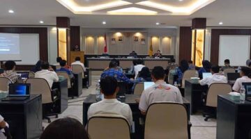 Diskominfotik Provinsi Lampung menggelar asistensi pembentukan Tim Tanggap Insiden Siber | Foto: Ist.