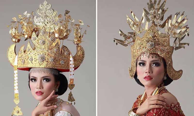 Kiri Siger Pepadun dan Kanan Siger Saibatin | Foto: Ist.