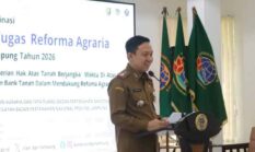 Pemprov Lampung Dorong Reforma Agraria untuk Cegah Ketimpangan Penguasaan Lahan