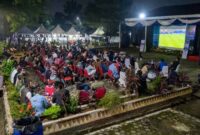 Pemerintah Provinsi Lampung menggelar nonton bareng (Nobar) pertandingan Piala Dunia | Foto: Ist.