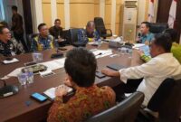 Rapat koordinasi lintas sektor yang dipimpin Sekretaris Daerah Provinsi Lampung, Marindo Kurniawan | Foto: Ist.