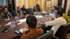 Rapat koordinasi lintas sektor yang dipimpin Sekretaris Daerah Provinsi Lampung, Marindo Kurniawan | Foto: Ist.