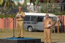 Apel Gabungan di Lapangan Korpri, Kompleks Kantor Gubernur Lampung, Senin (3/8/2026) | Foto: Ist.