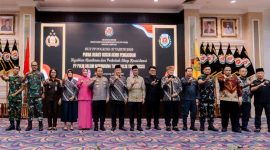 Gubernur Lampung Rahmat Mirzani Djausal menghadiri peringatan HUT ke-27 Persatuan Purnawirawan (PP) Polri Tahun 2026 di Balai Keratun | Foto: Ist.