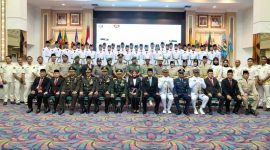 Wakil Gubernur Lampung, Jihan Nurlela mengukuhkan Paskibraka Provinsi Lampung Tahun 2026 | Foto: Ist.