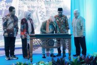 Peluncuran National Cassava Center di Universitas Lampung, Jumat (24/7/2026) | Foto: Ist.