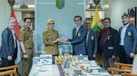 Pemerintah Provinsi Lampung membuka peluang kerja sama dengan Perkumpulan Obstetri dan Ginekologi Indonesia (POGI) untuk meningkatkan kesehatan ibu dan anak | Foto: Ist.